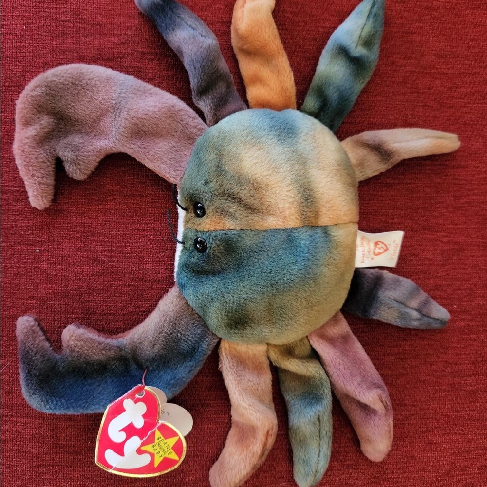 Rare original Claude the Crab dated : September 3, 1996